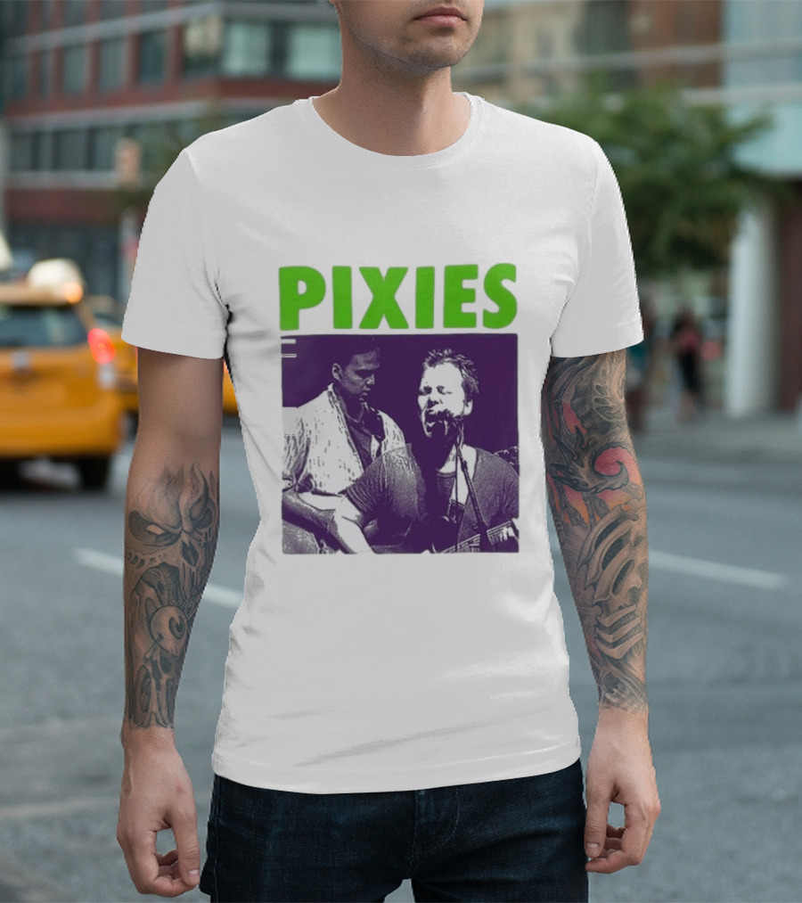 Pixies Band Performance Francis Santiago T-Shirt