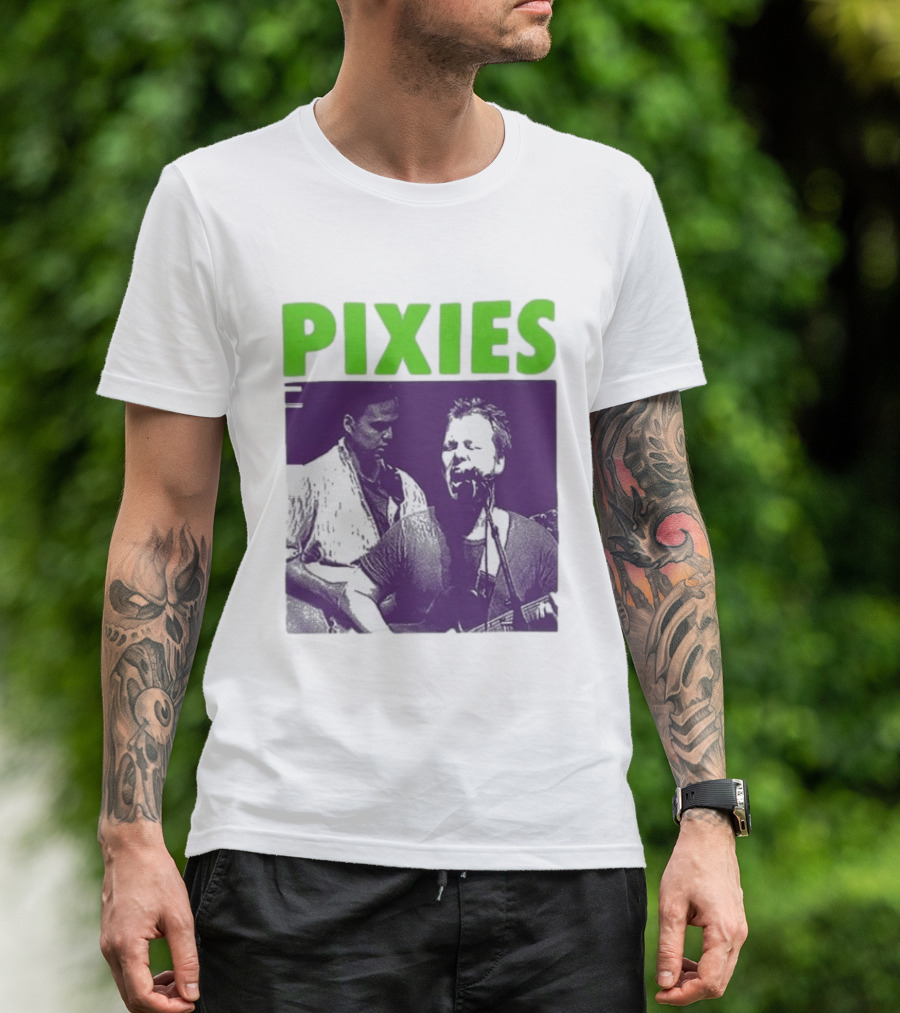 Pixies Band Performance Francis Santiago T-Shirt
