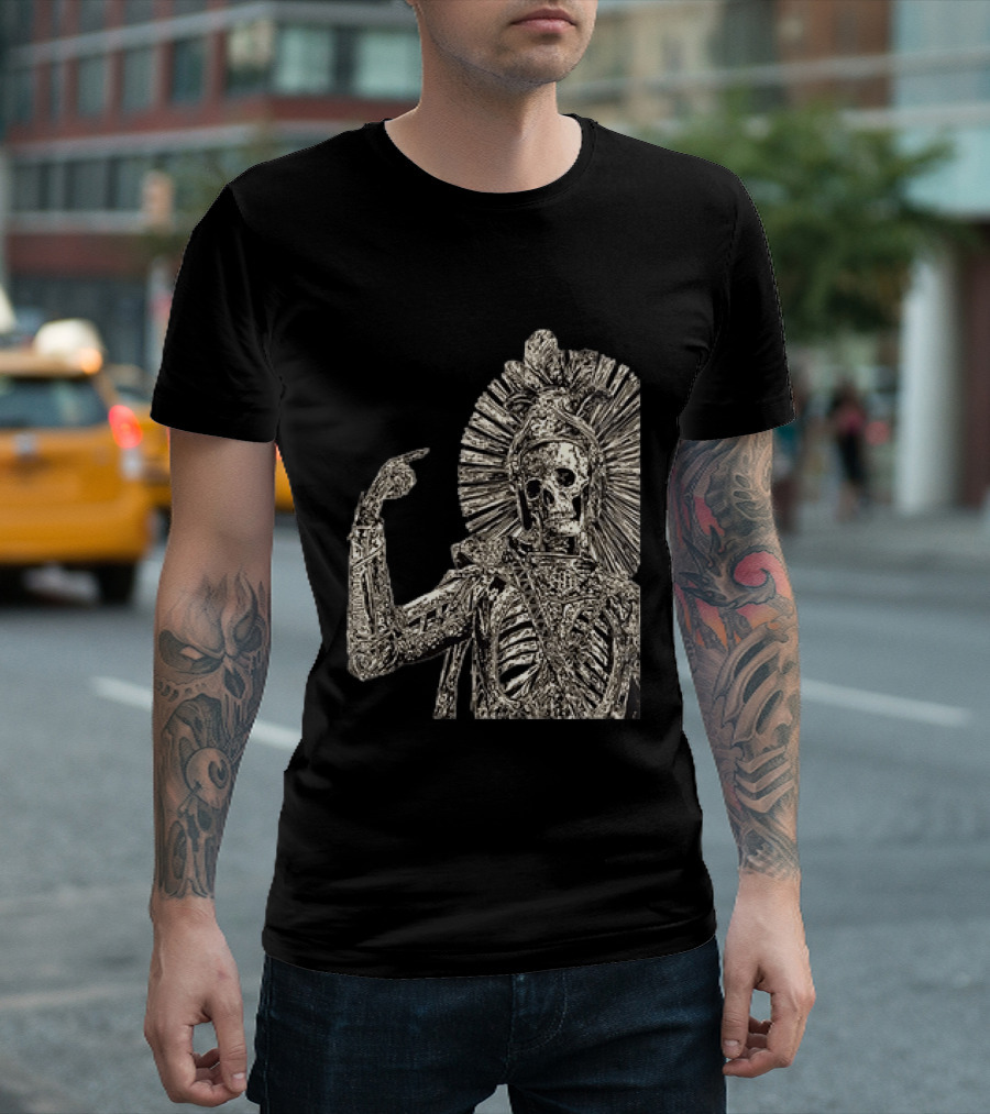 Avenged Sevenfold Australia 2026 Tour Sun God Skeleton Warrior T-Shirt