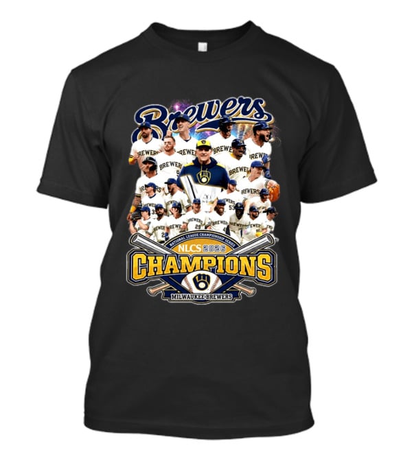 Brewers NLCS Champions 2026 Milwaukee Brewers Baseball T-Shirt