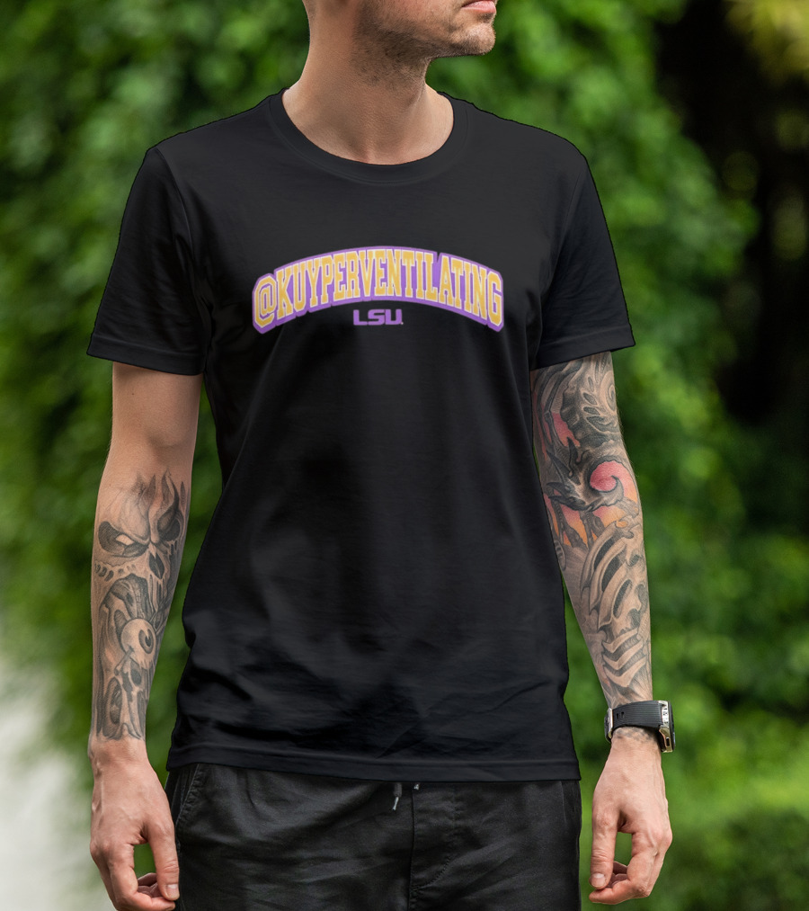 LSU Tigers Kuyperventilating Gold Rylie Kuyper T-Shirt