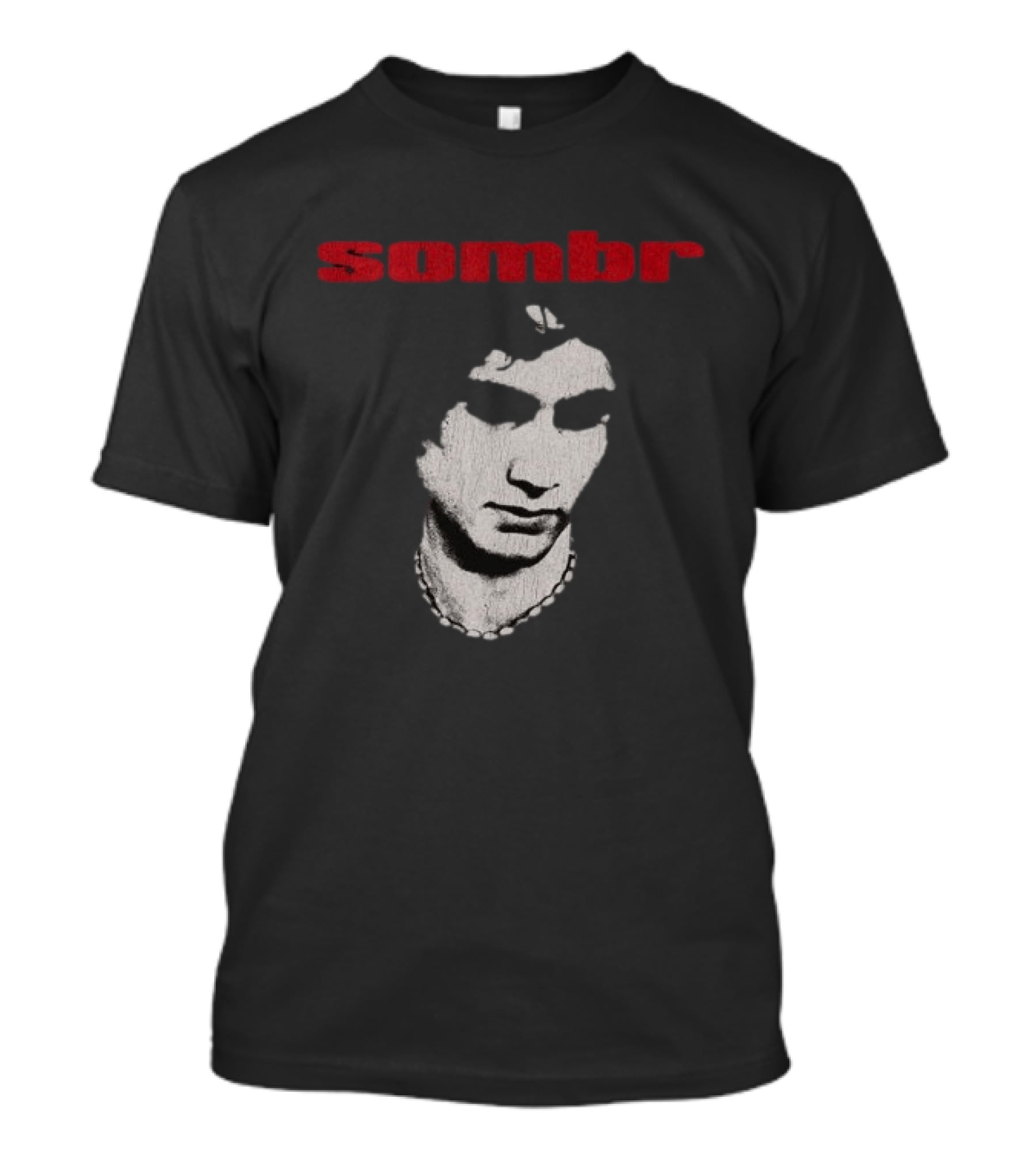 Sombr Store 2026 You Are The Reason Dateback Tour Necklace Face T-Shirt