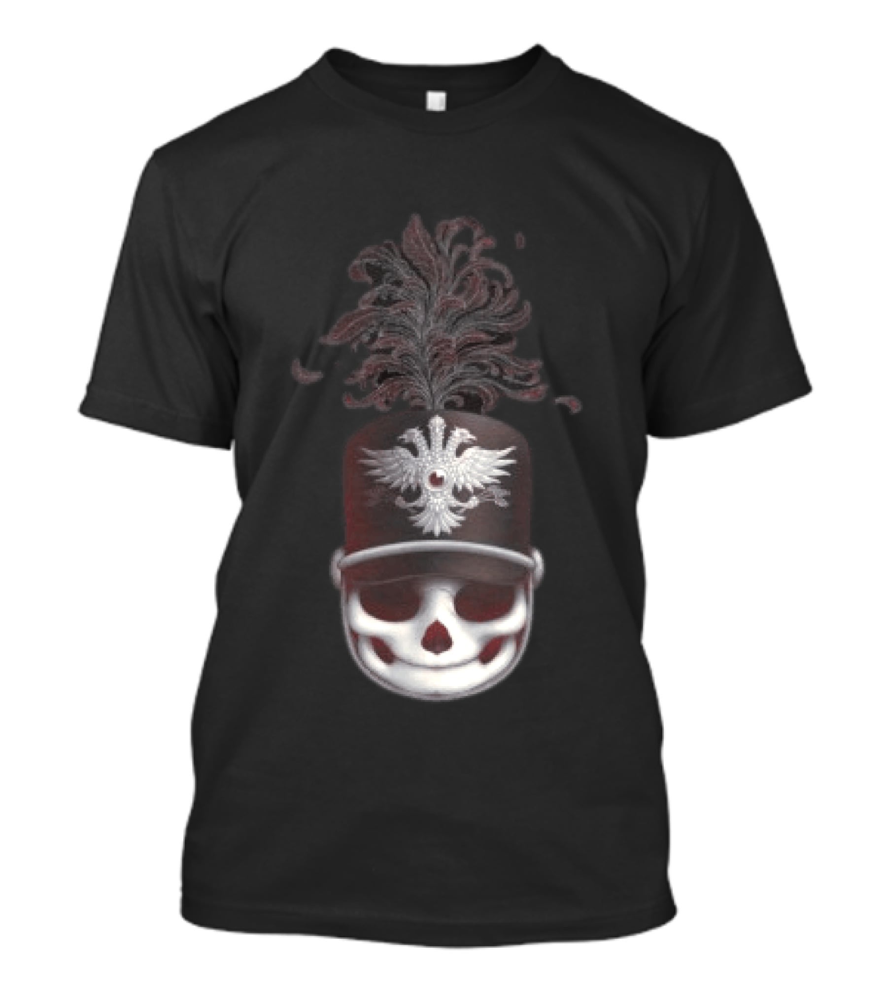 My Chemical Romance Black Parade Skeleton Marching Band Helmet T-Shirt