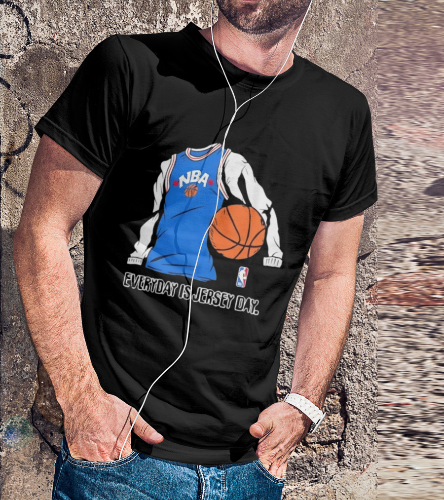 NBA Everyday Is Jersey Day Basketball NBA T-Shirt