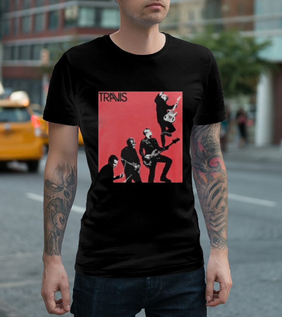 Travis October 14 2026 Pepsi Center WTC Mexico City Concert Tour Red Album T-Shirt