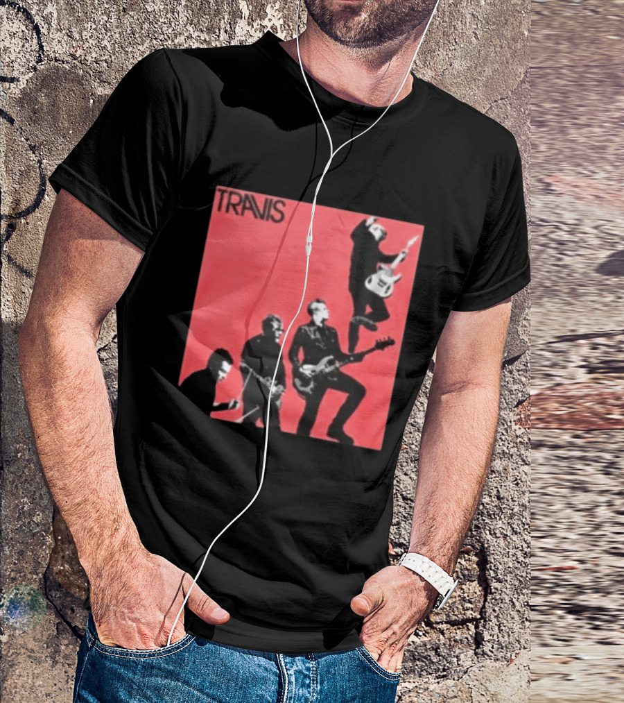 Travis October 14 2026 Pepsi Center WTC Mexico City Concert Tour Red Album T-Shirt