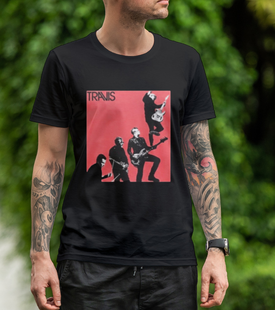 Travis October 14 2026 Pepsi Center WTC Mexico City Concert Tour Red Album T-Shirt
