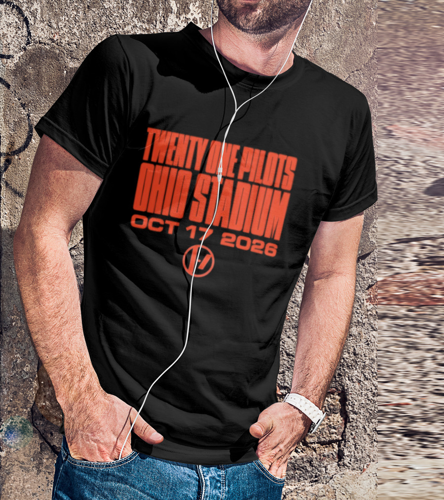 Twenty One Pilots Ohio Stadium Oct 17 2026 Event T-Shirt
