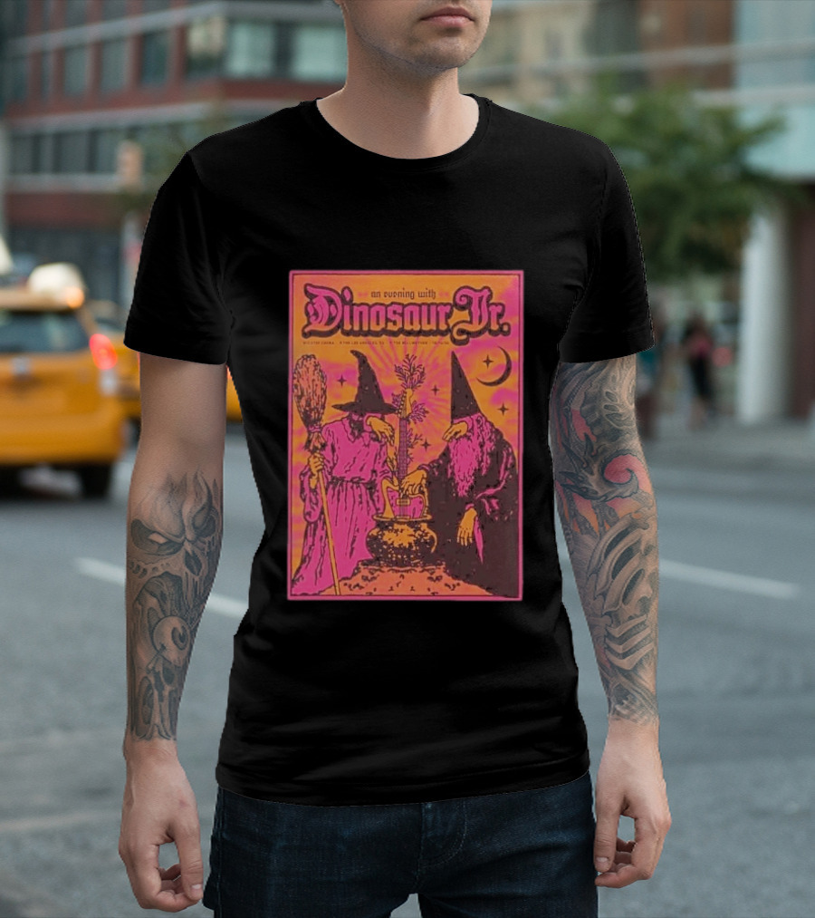An Evening With Dinosaur Jr The Bellwether Los Angeles October 16th 2026 Wizard T-Shirt