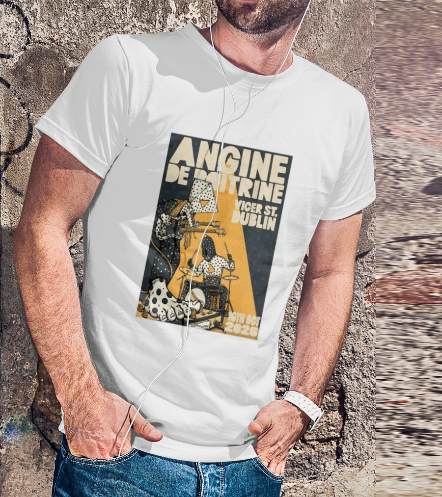 Angine De Poitrine Vicar Street Dublin 16th October 2026 T-Shirt