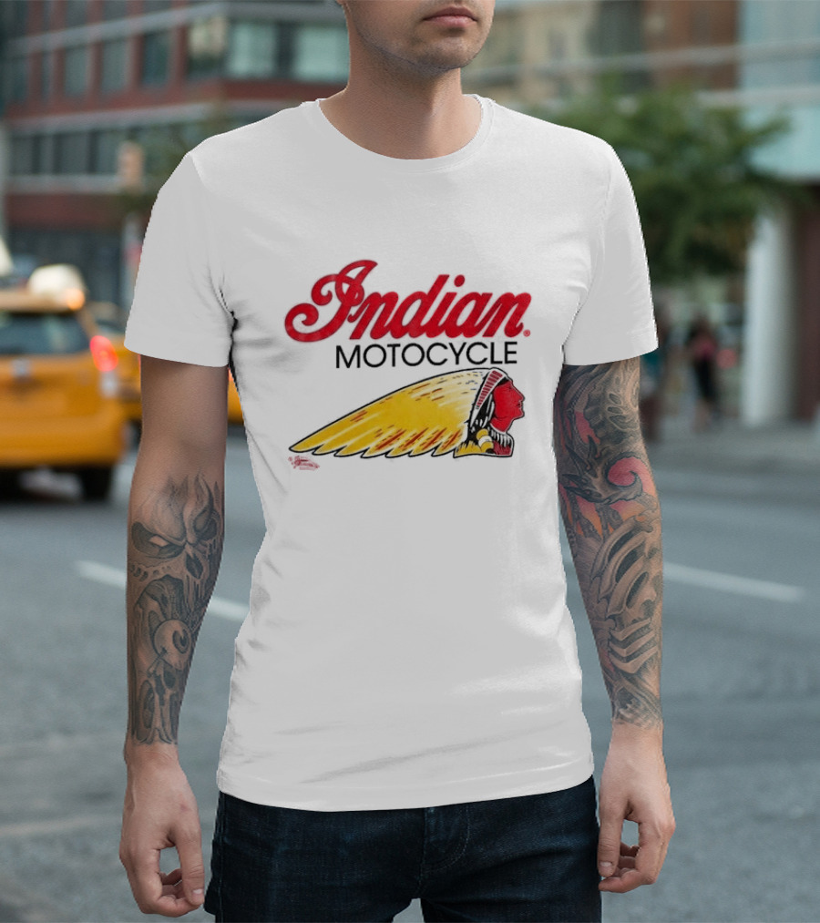 Indian Motorcycle Vintage Head T-Shirt