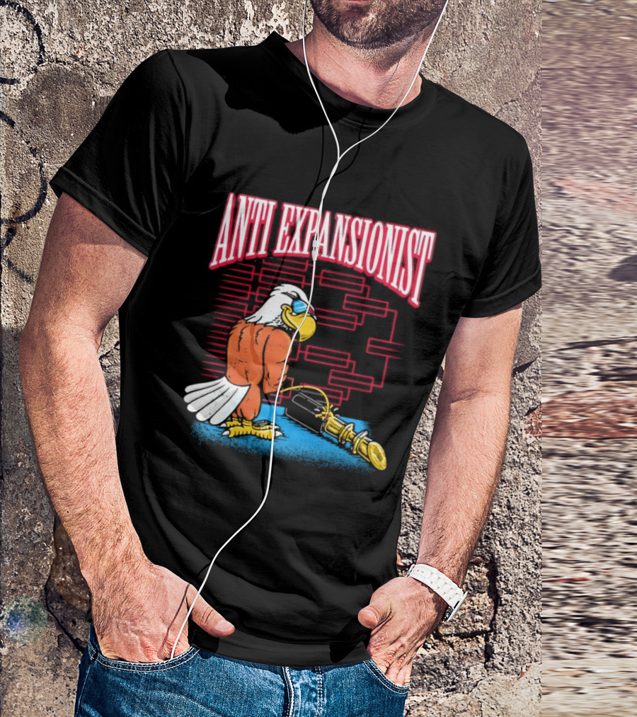 Anti Expansionist Eagle Peeing T-Shirt