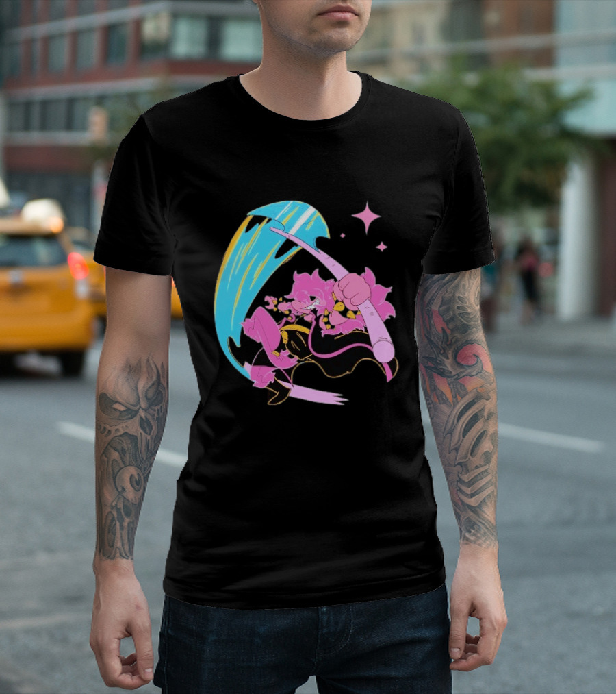 Deltarune Rudebuster Axe Character Slash Attack T-Shirt