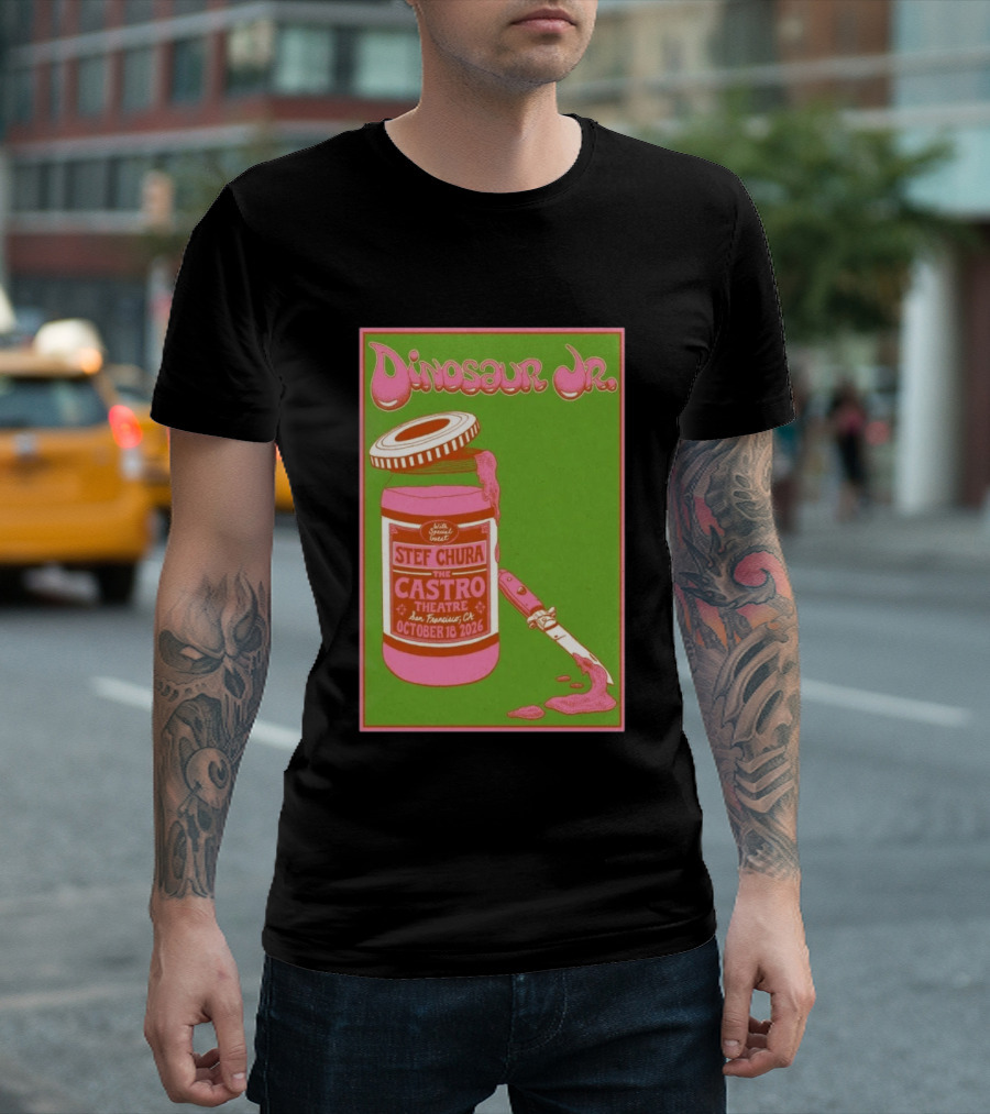 Dinosaur Jr. Stef Chura Castro Theatre San Francisco October 18 2026 T-Shirt