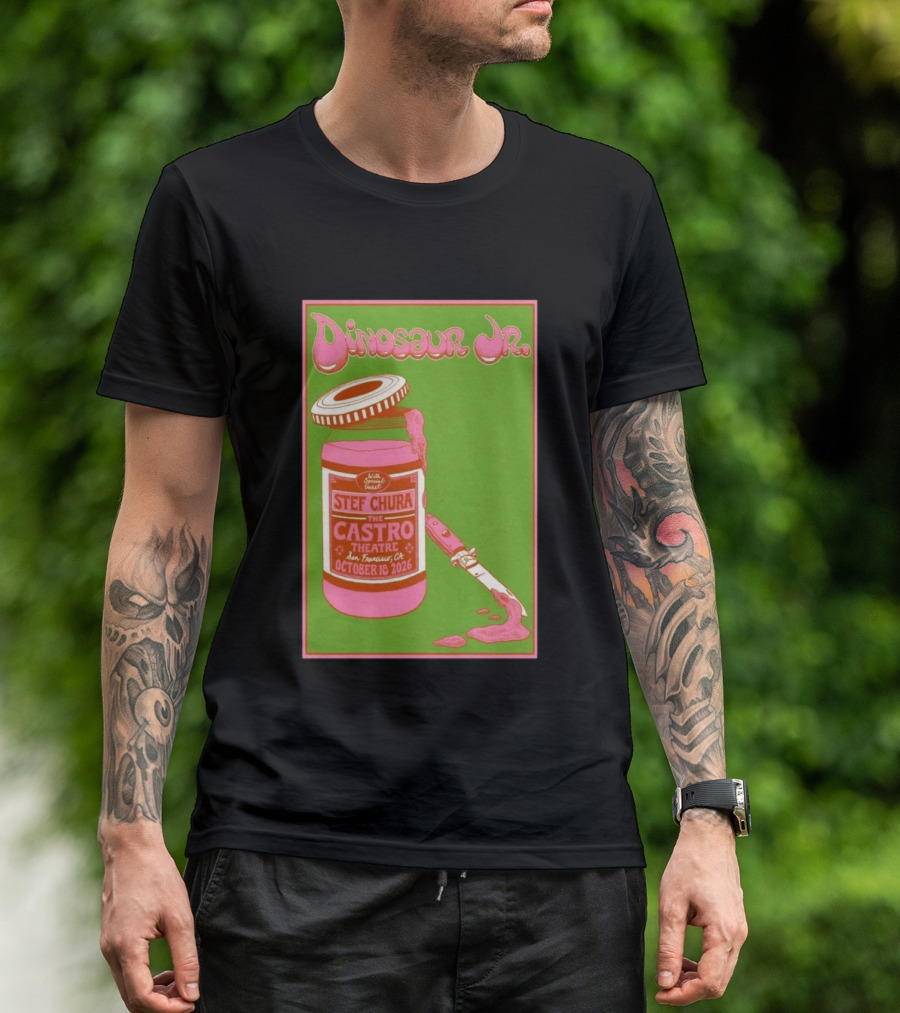 Dinosaur Jr. Stef Chura Castro Theatre San Francisco October 18 2026 T-Shirt