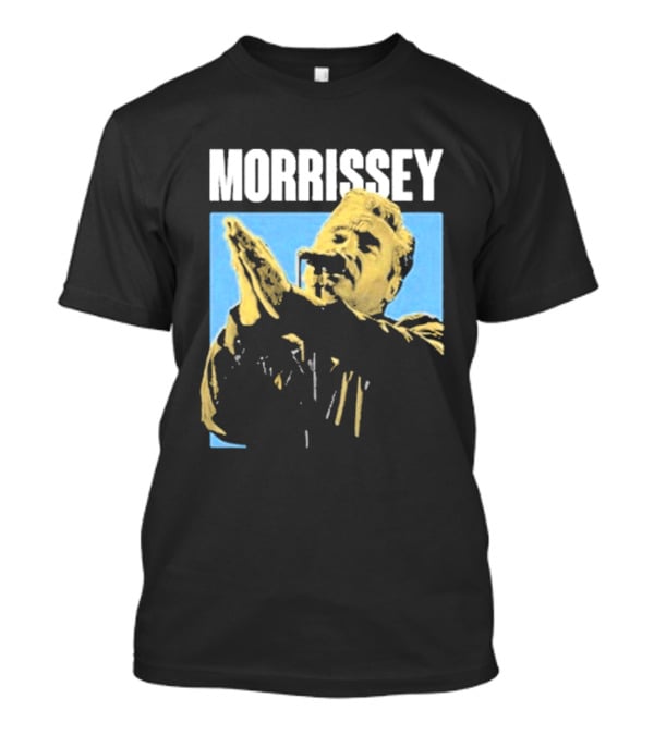Morrissey Pop Praise Iconic Clapping Microphone T-Shirt
