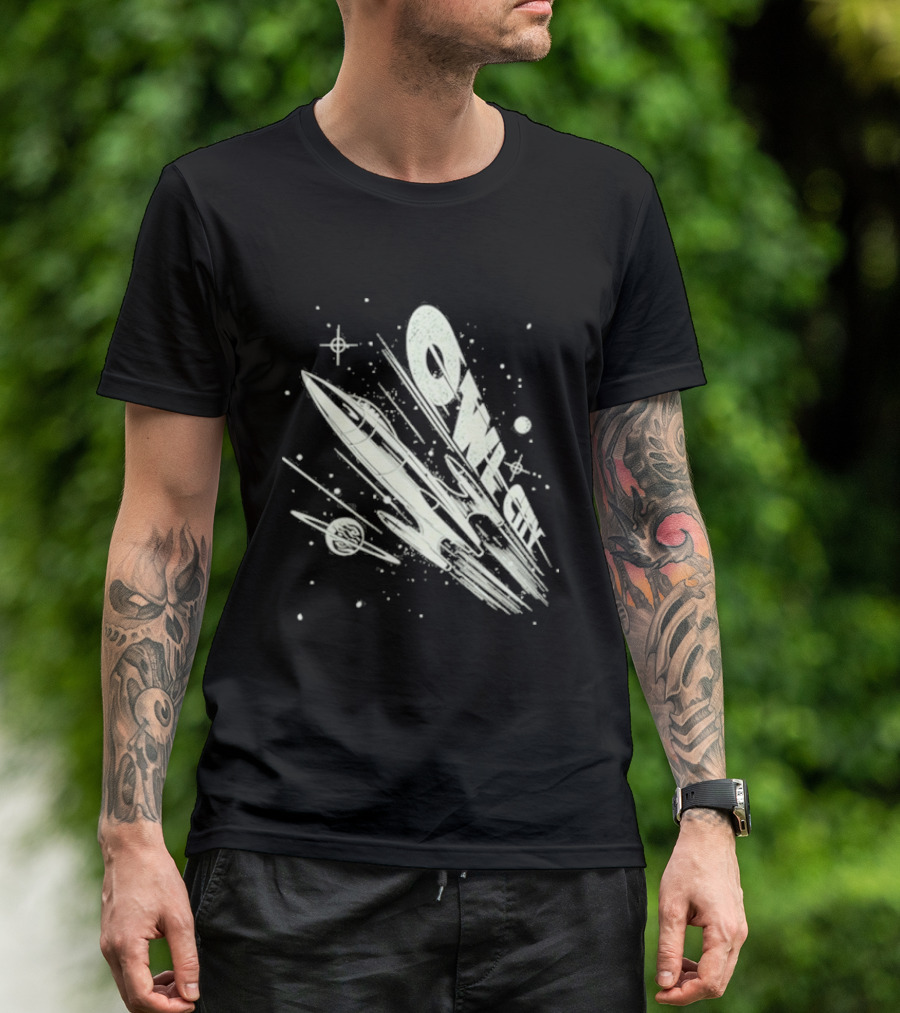 Owl City Rocket Neon Starry Space Adventure T-Shirt