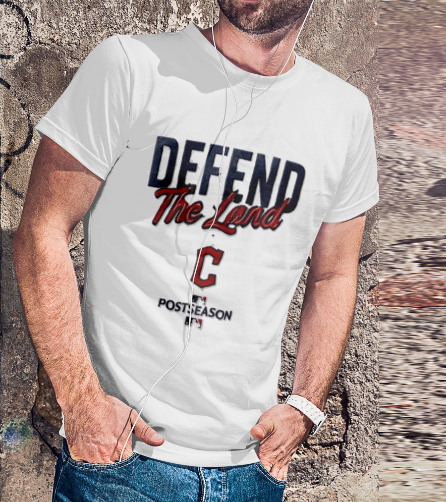 Cleveland Guardians Defend The Land Postseason C T-Shirt