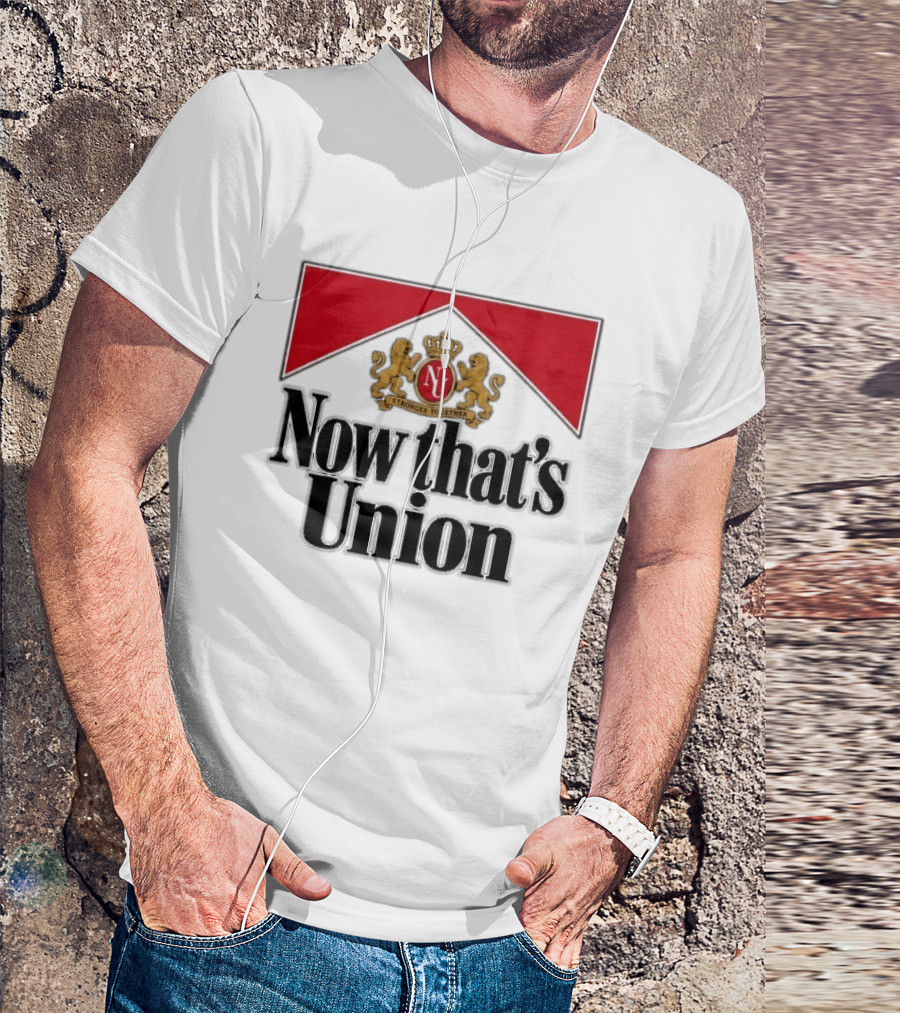 Now That's Union Stronger Together NU Lions Crest T-Shirt