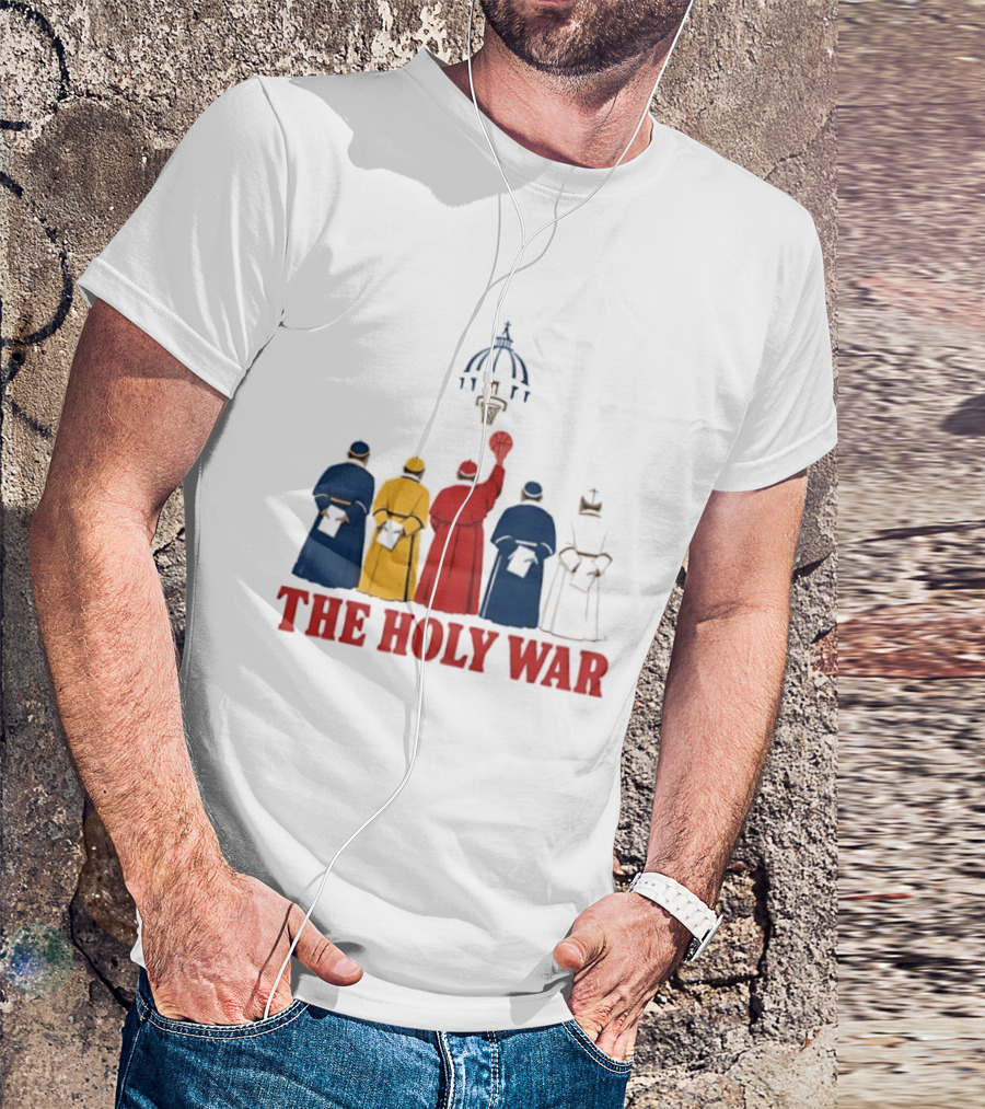 The Holy War Basketball Clergy Team Colors Basketball Dunk T-Shirt