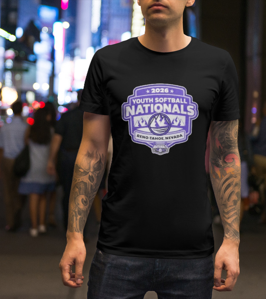 2026 Youth Softball Nationals Reno Tahoe Nevada T-Shirt