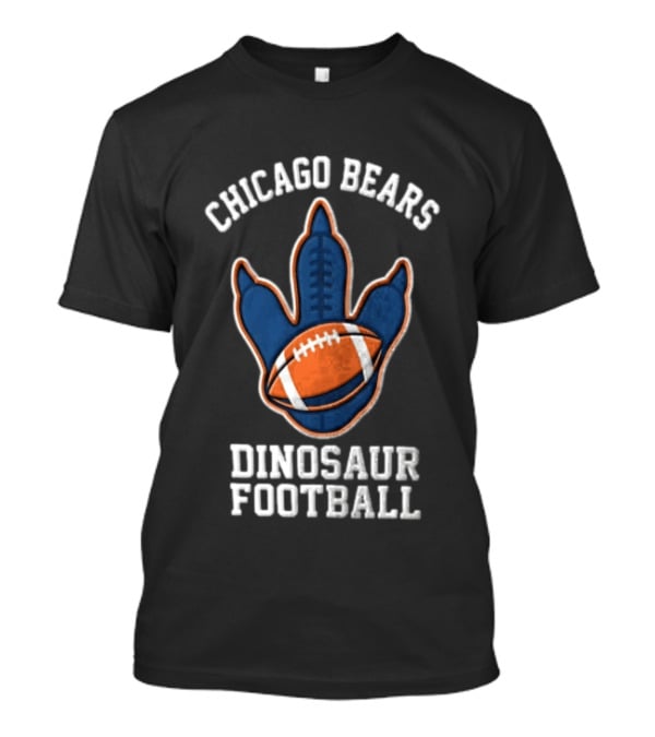 Chicago Bears Dinosaur Football Big Roars Malik Muhammad T-Shirt