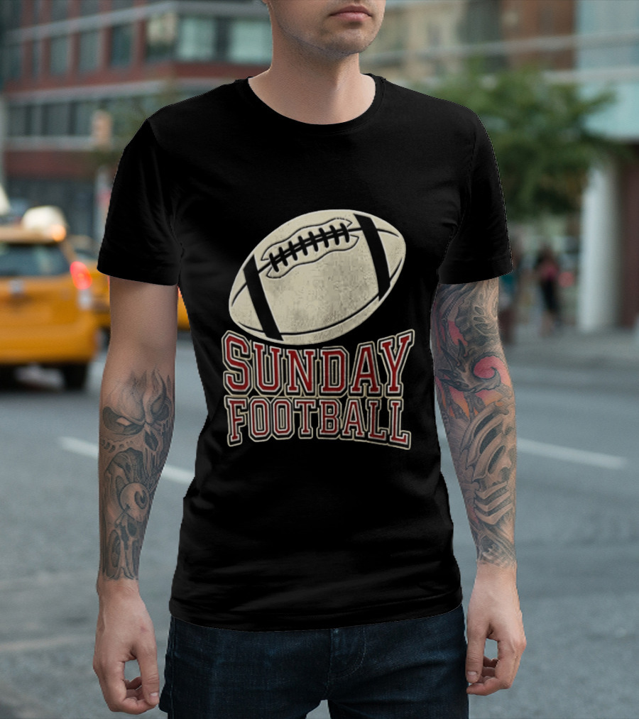 Georgia Bulldogs Sunday Football Game Day Motion Lines T-Shirt