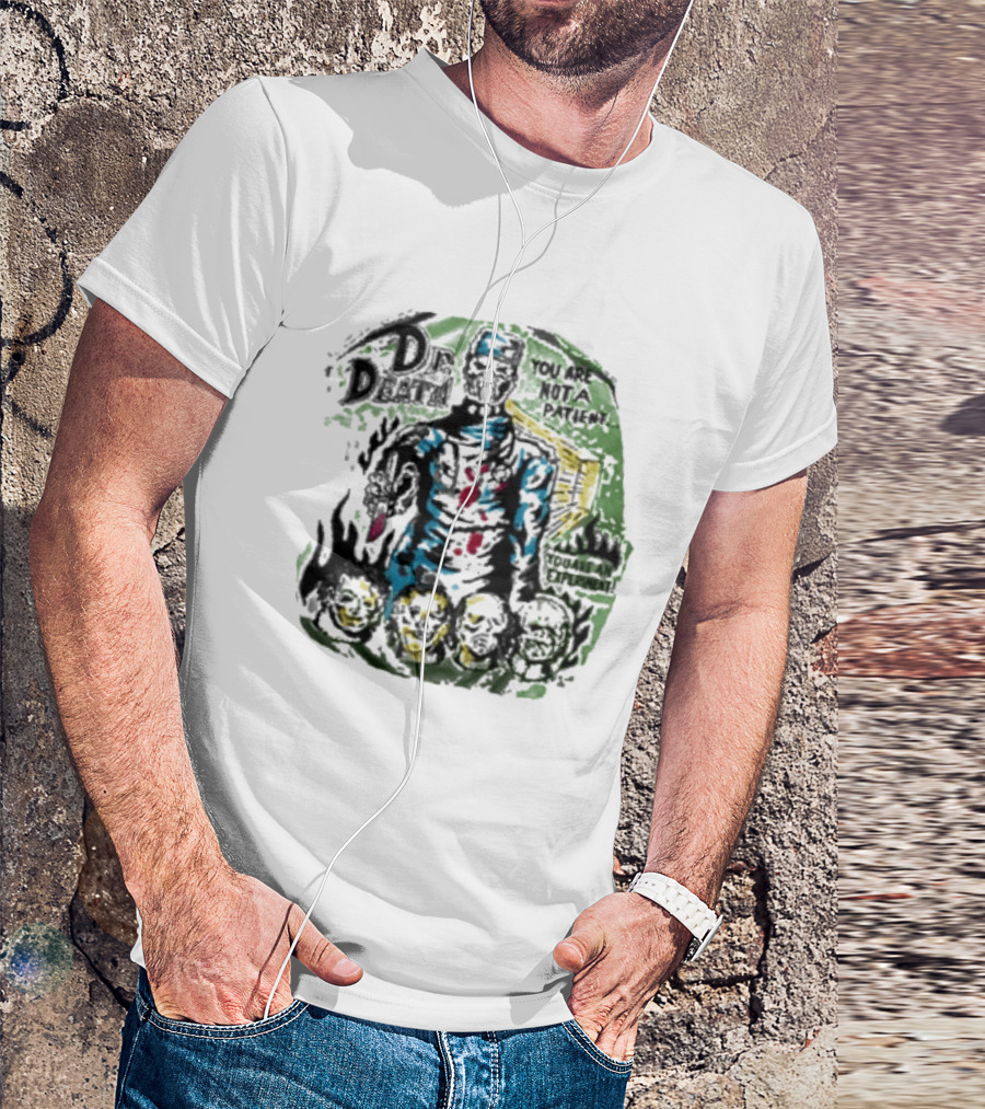 Dr. Death III You Are Not A Dream Warren Lotas Skulls T-Shirt