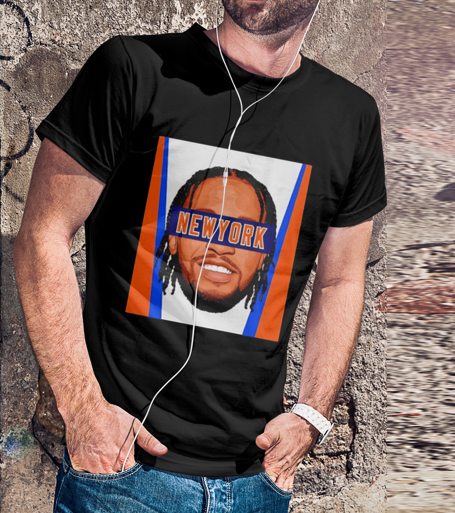 Jalen Brunson New York Knicks NEWYORK Basketball Fan T-Shirt