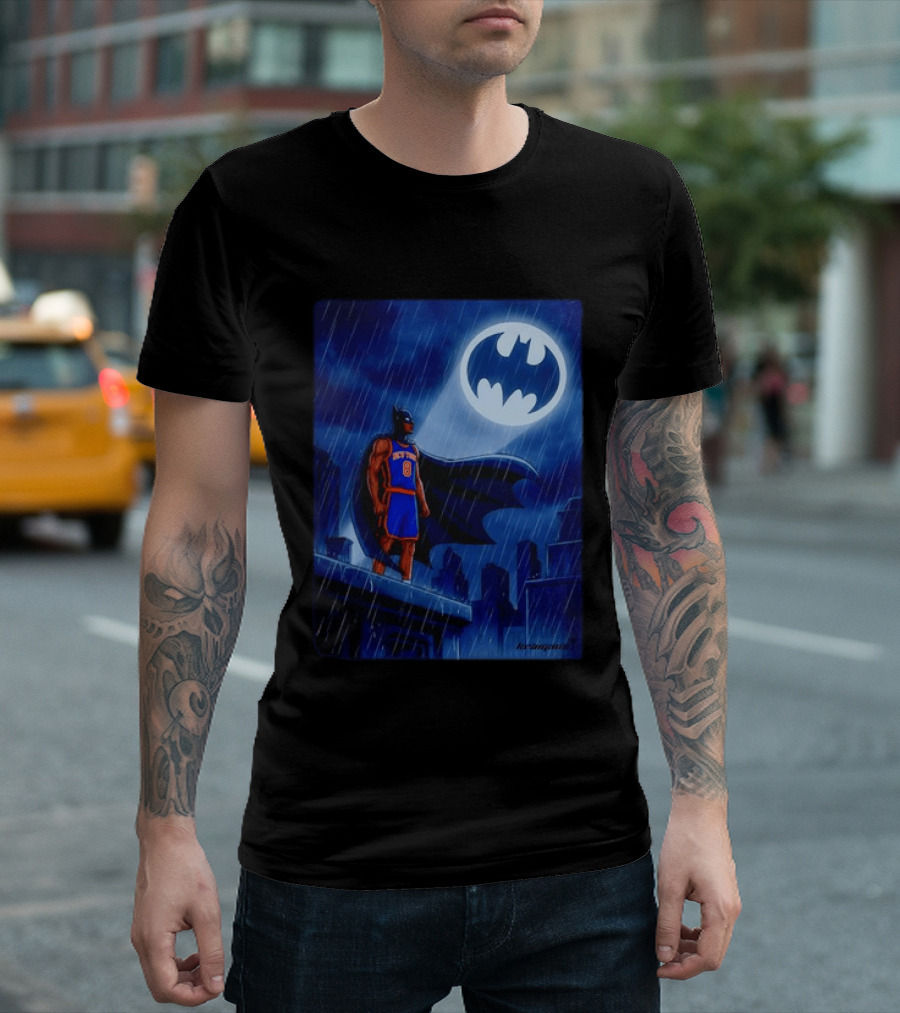 OG Anunoby Batman New York Knicks Gotham City T-Shirt