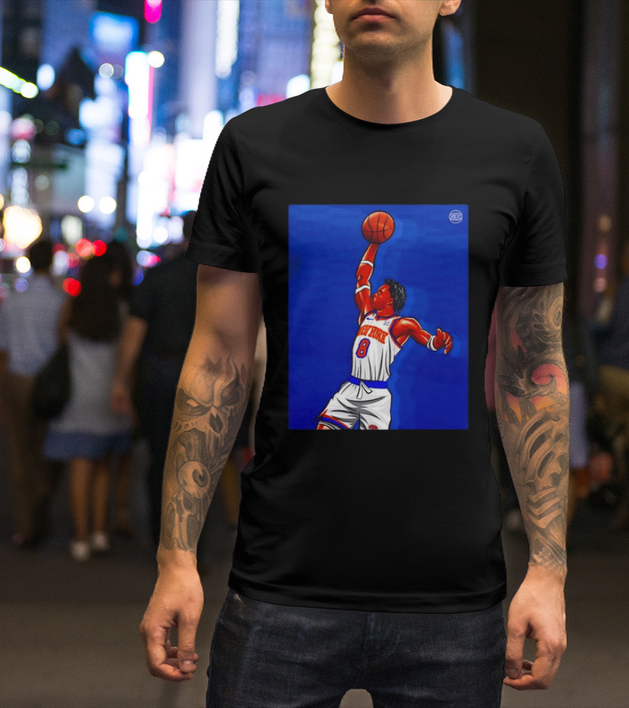 OG Anunoby New York Knicks Dunk Action Moment 8 Jersey T-Shirt