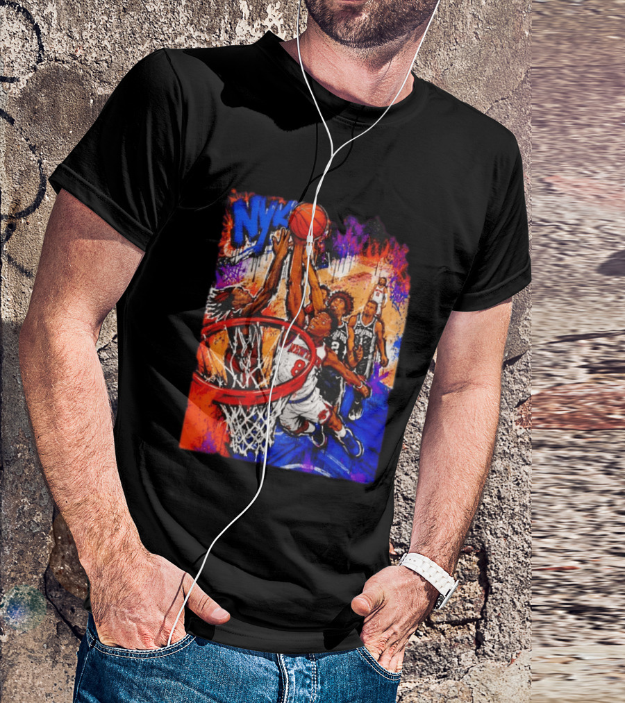 OG Anunoby New York Knicks NYK Basketball Art NBA T-Shirt