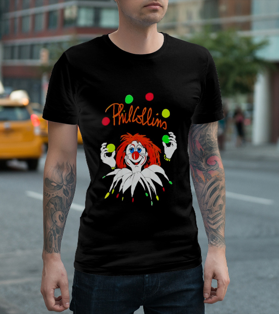 Phil Collins But Seriously Juggling Clown T-Shirt