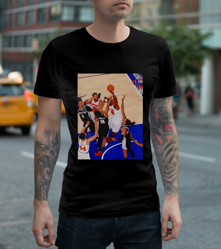 The Putback With OG Knicks Dunking Against Spurs T-Shirt