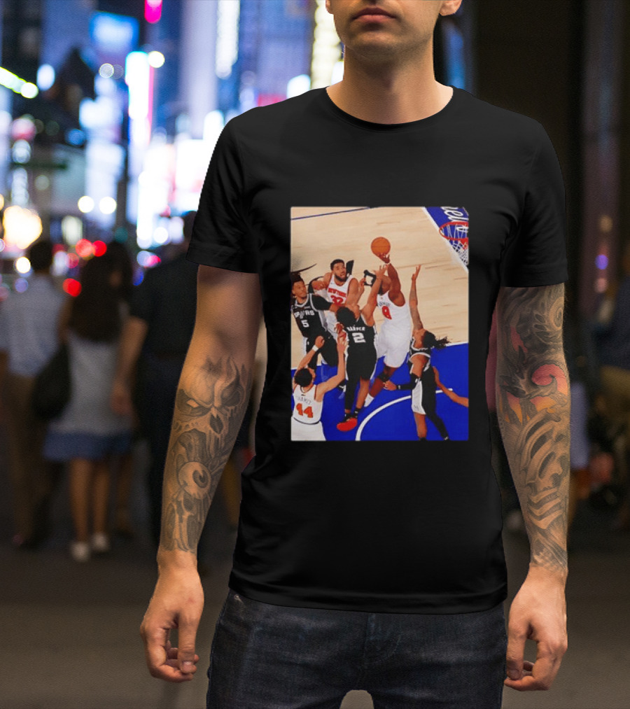 The Putback With OG Knicks Dunking Against Spurs T-Shirt