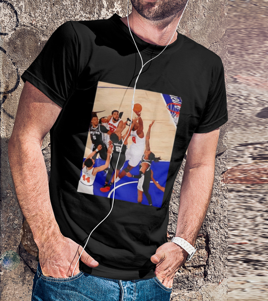 The Putback With OG Knicks Dunking Against Spurs T-Shirt