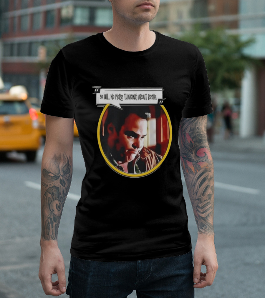 Tony Soprano The Sopranos No More Thinking About Bears HBO Television T-Shirt