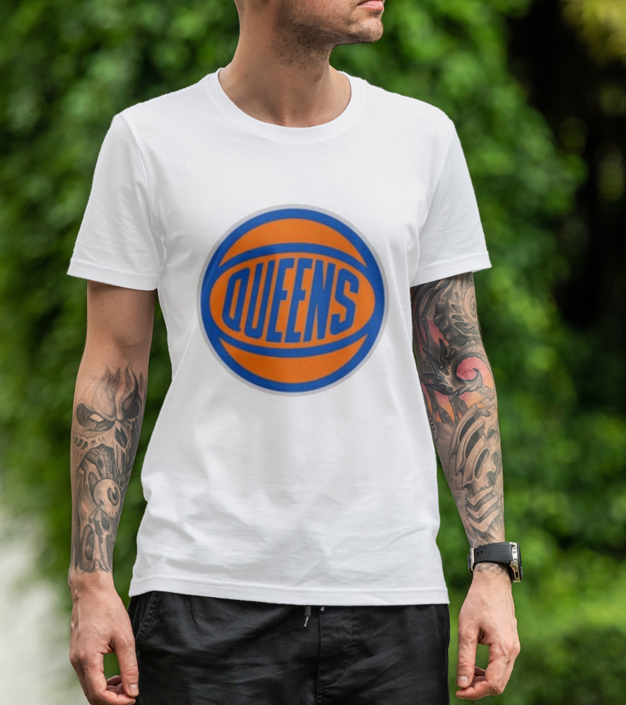 Queens New York Knicks Basketball T-Shirt