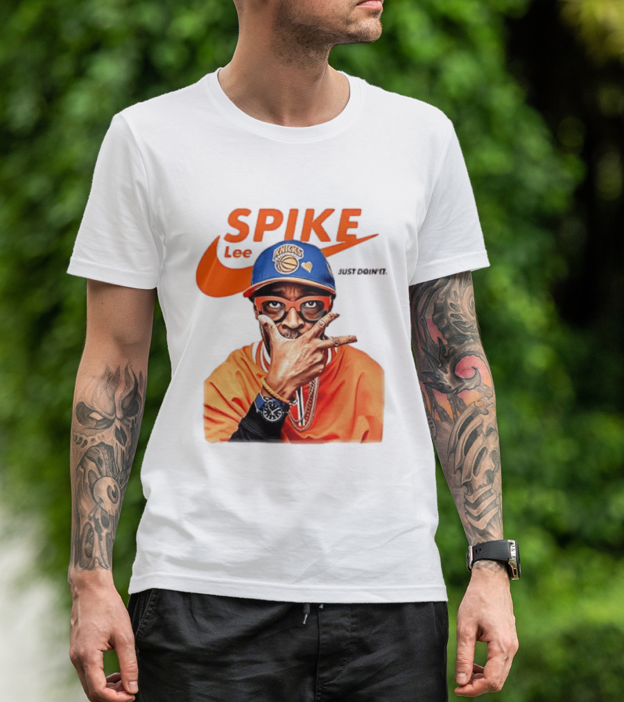 Spike Lee Knicks New York JUST DOIN IT T-Shirt