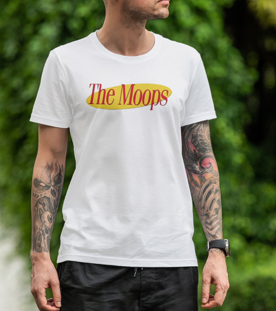The Moops Seinfeld Bubble Font Comedy Show Reference T-Shirt