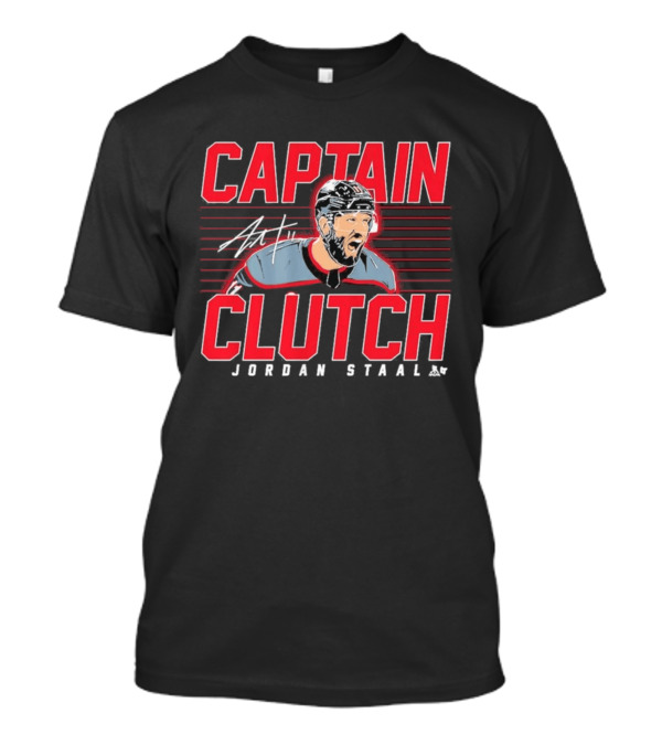 Jordan Staal Captain Clutch 2026 Hockey Player T-Shirt