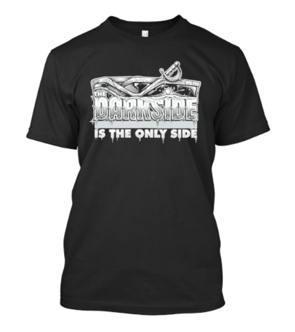 Las Vegas Raiders The Darkside Is The Only Side Pirate Skull Swords T-Shirt
