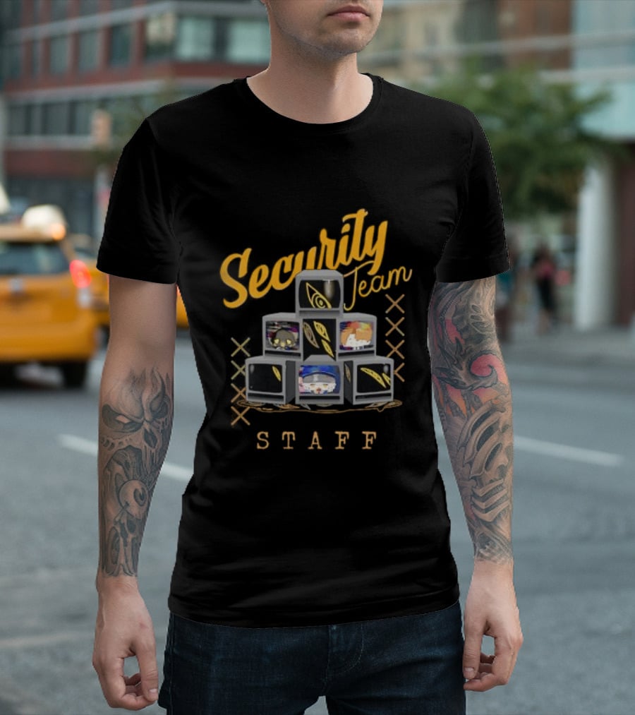 Lobotomy Corporation Security Team Television Characters Security STAFF T-Shirt