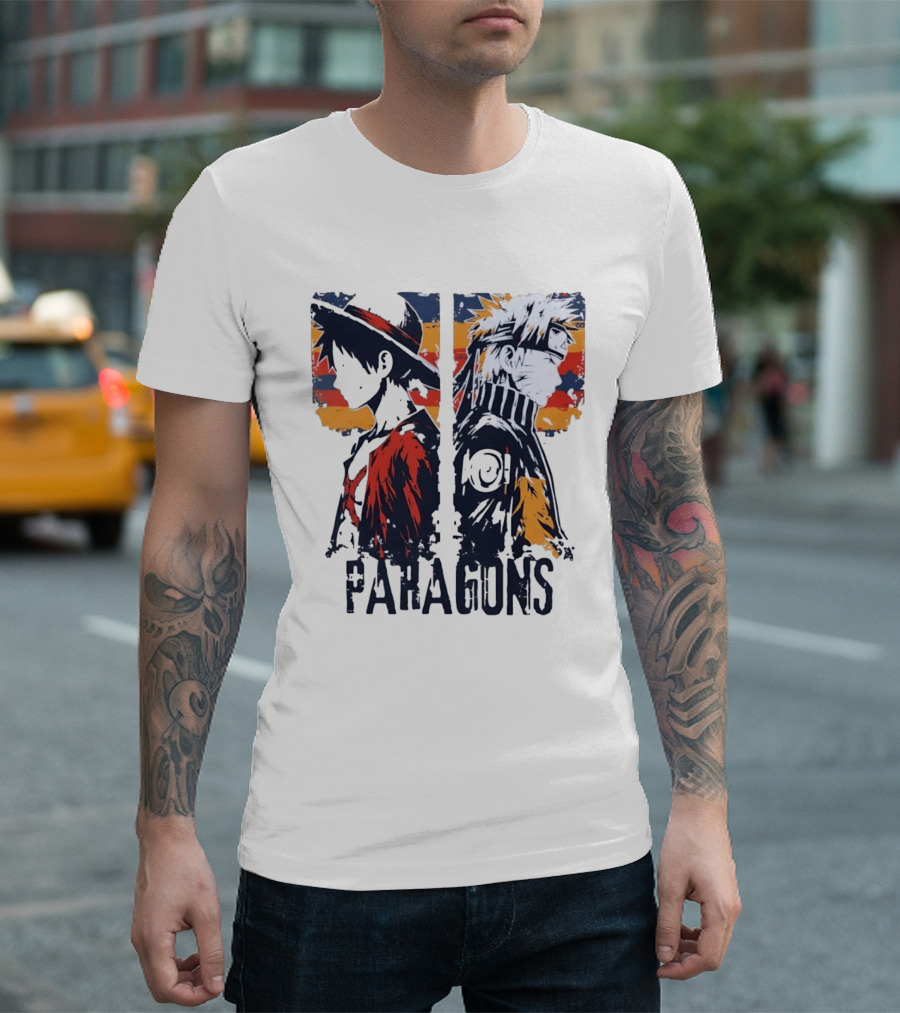 Anime Paragons Comic Con Cosplay Icons Duo T-Shirt