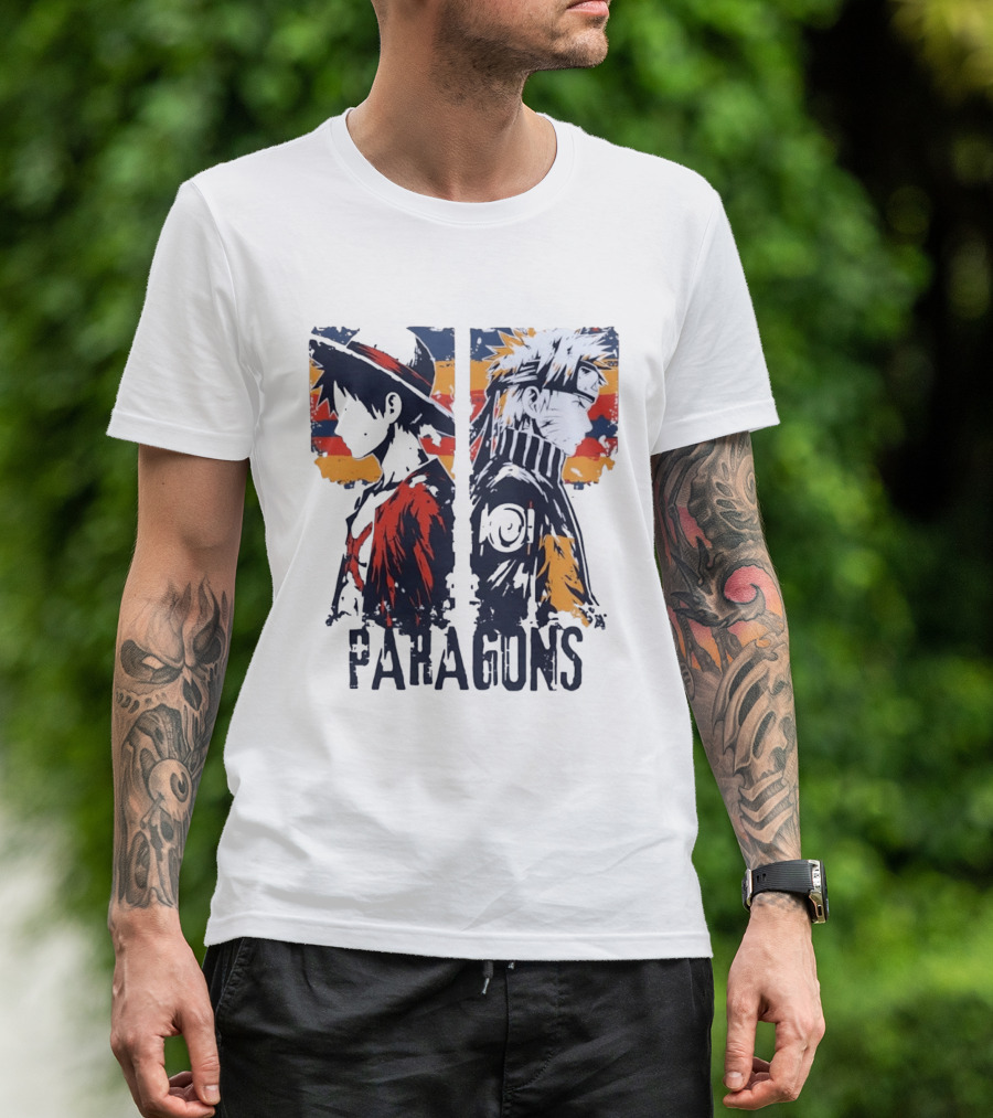 Anime Paragons Comic Con Cosplay Icons Duo T-Shirt