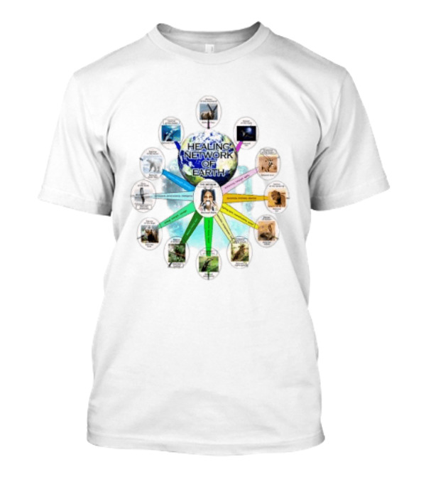 Healing Network Of Earth Spiritual Connections T-Shirt