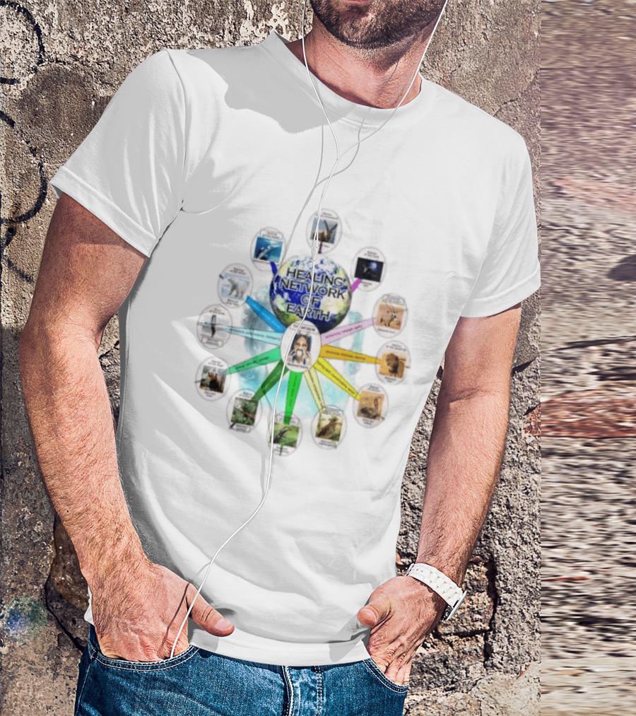 Healing Network Of Earth Spiritual Connections T-Shirt