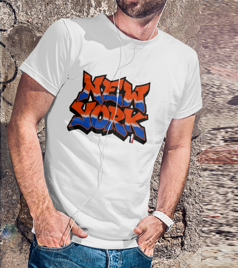 New York Knicks Grateful Dead Steal Your Face Mashup Band Tour Sports T-Shirt