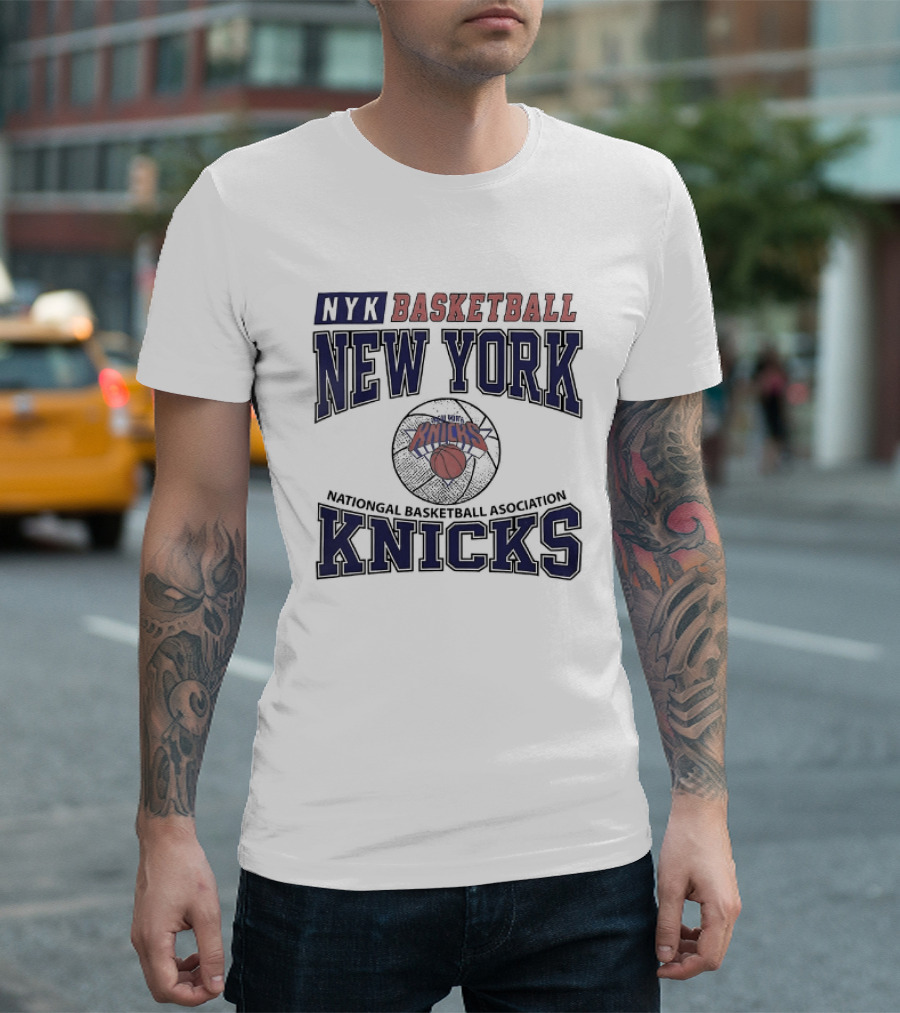 NYK Basketball New York Knicks NBA 2026 T-Shirt
