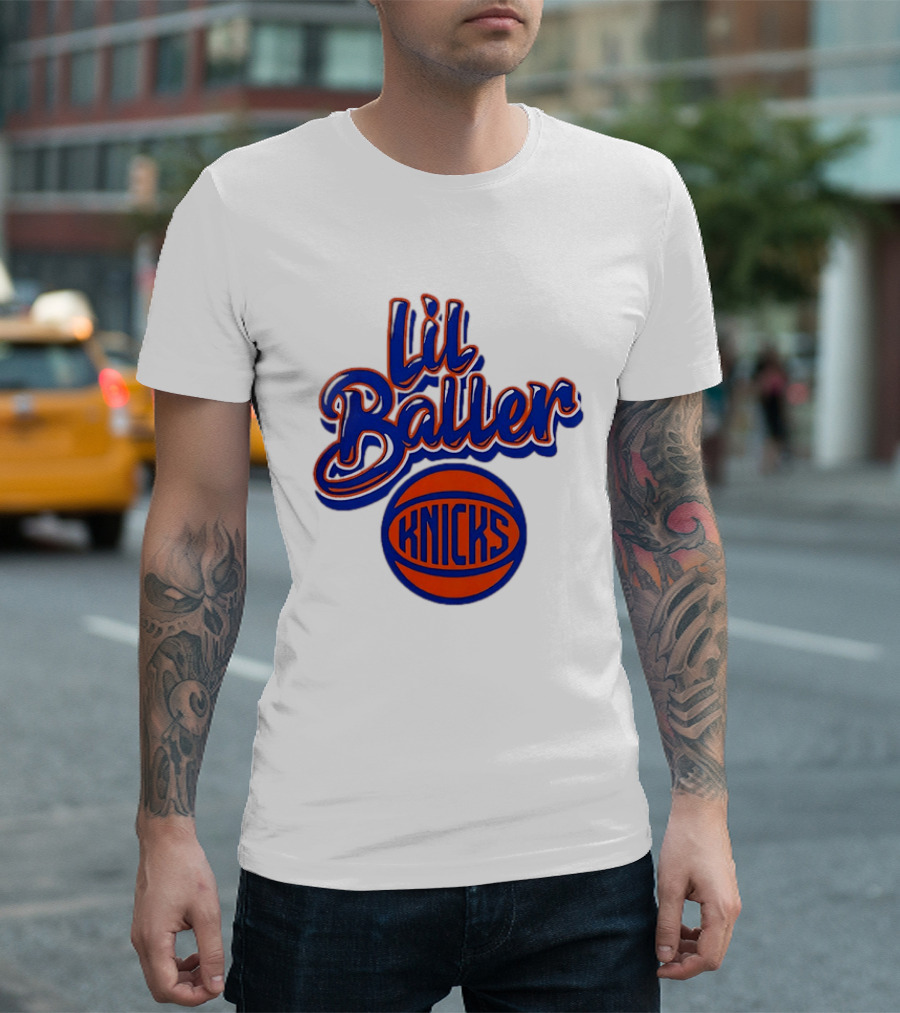 Lil Baller New York Knicks NBA Pride Month 2026 T-Shirt